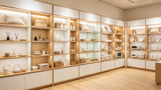 咸宁家居生活展柜